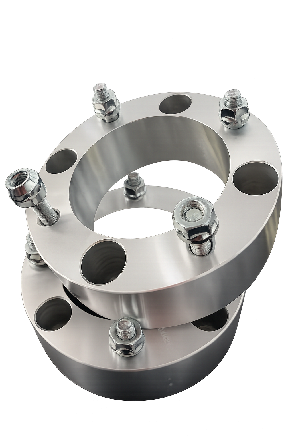 Distanțiere ATV CFMOTO 45 mm 4x110 M10x1.25 cu Prezoane, Aluminiu 6061, Model Heavy Duty - Set 2 Bucăți