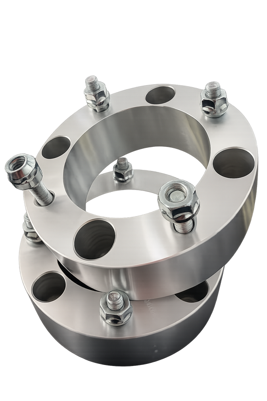Distanțiere ATV CFMOTO 45 mm 4x110 M10x1.25 cu Prezoane, Aluminiu 6061, Model Heavy Duty - Set 2 Bucăți