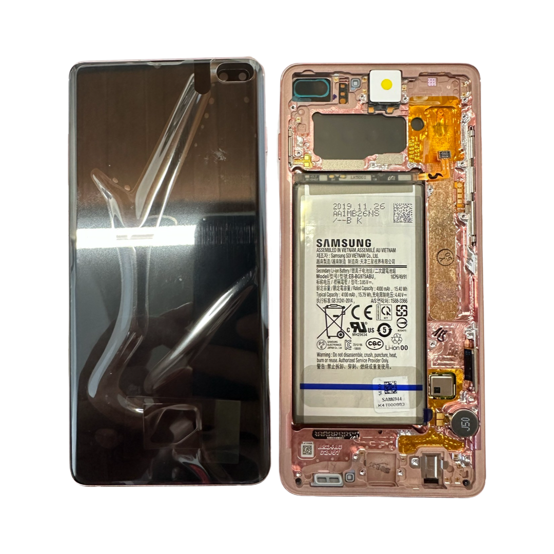 Ecran Display cu Baterie Samsung S10 Plus G975 Flamingo Pink