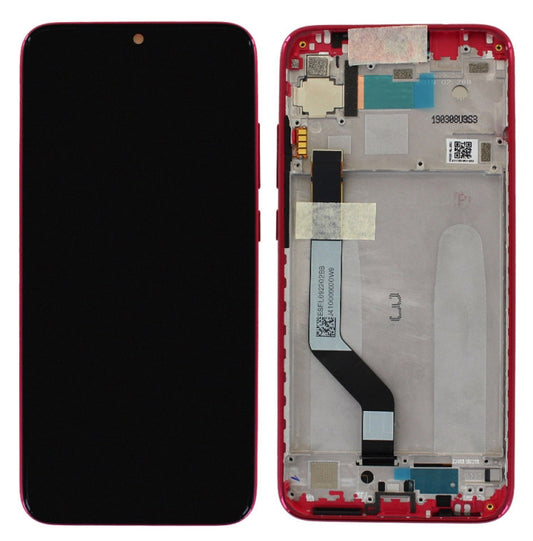 Ecran Display cu Rama Xiaomi Redmi Note 7, Red