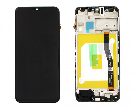 Ecran Display cu touchscreen Samsung Galaxy M20 M205 cu rama