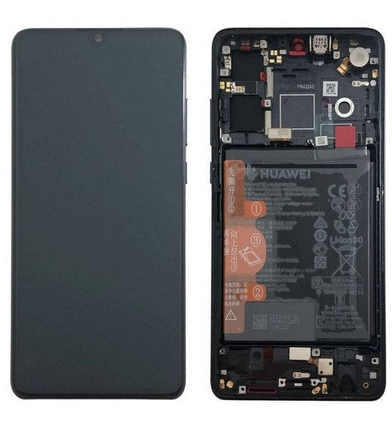 Ecran Display Huawei P30 Service Pack + Acumulator Negru, ELE-L29, ELE-L09