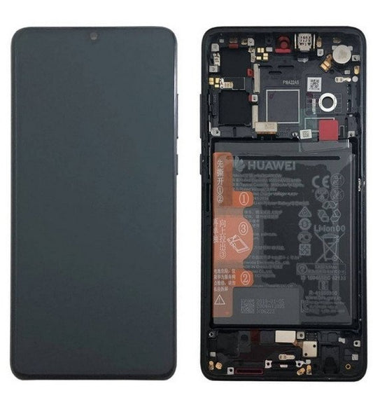 Ecran Display Huawei P30 Service Pack + Acumulator Negru, ELE-L29, ELE-L09