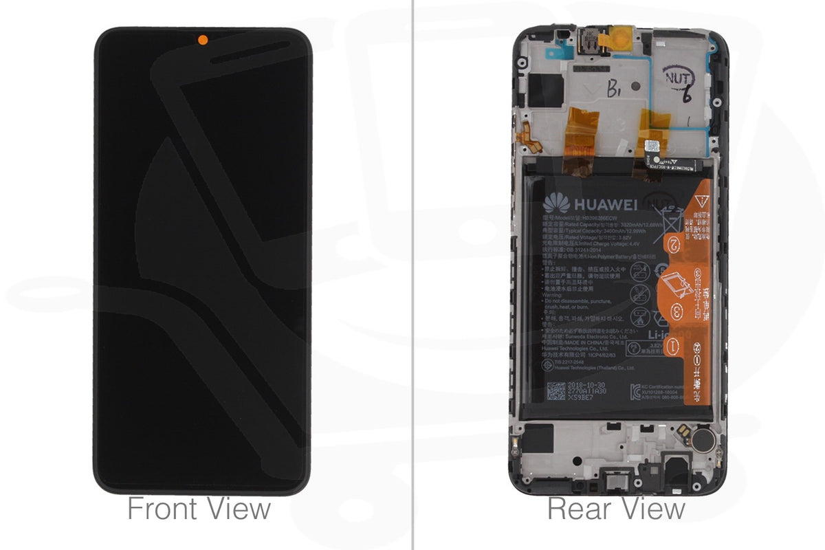 Ecran Display Huawei Psmart 2019 P Smart 2019 Original cu Acumulator Rama Service Pack