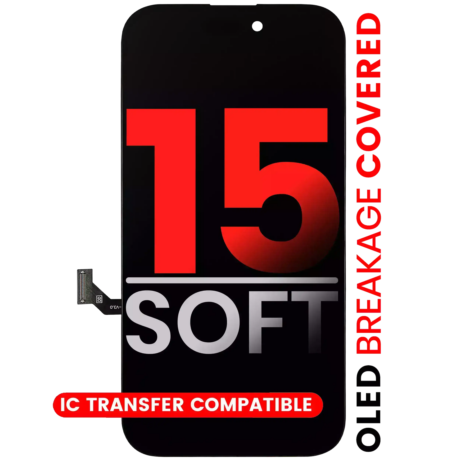 Ecran Display iPhone 15 Soft OLED Premium