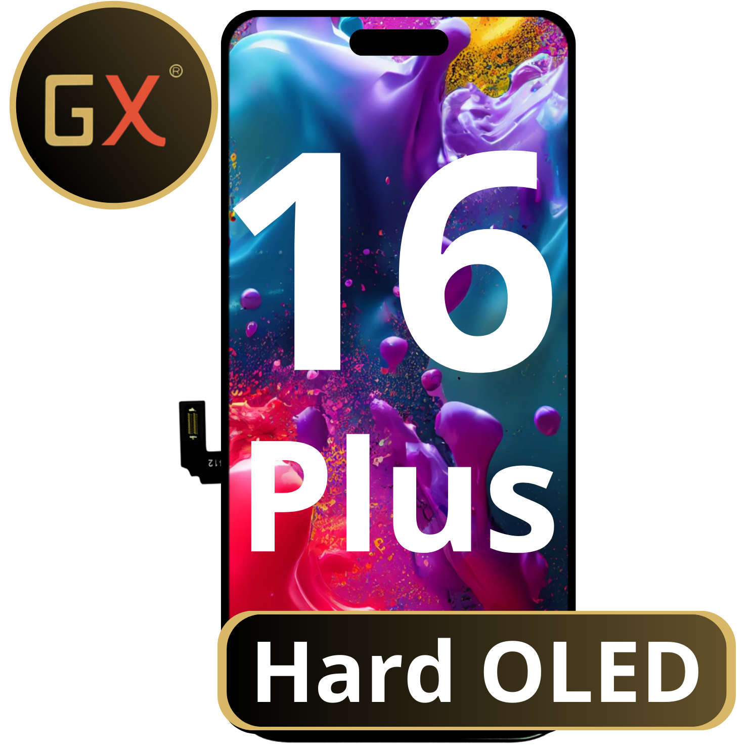 Ecran Display iPhone 16 Plus, GX Hard Oled
