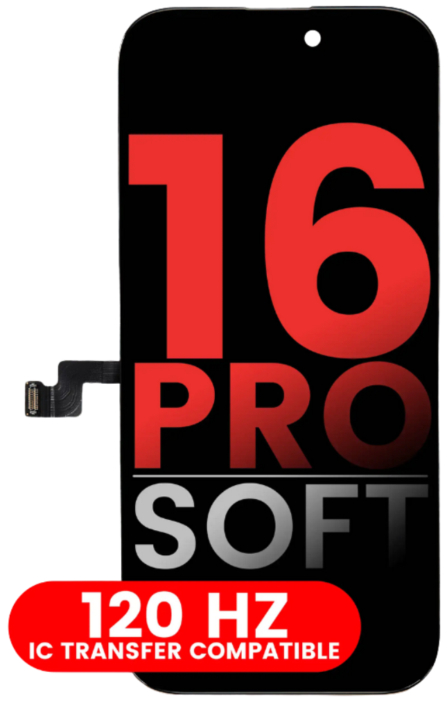 Ecran Display iPhone 16 Pro , Soft Oled 120hz, premium, A3293, A3083, A3292, A3294, iPhone17,1