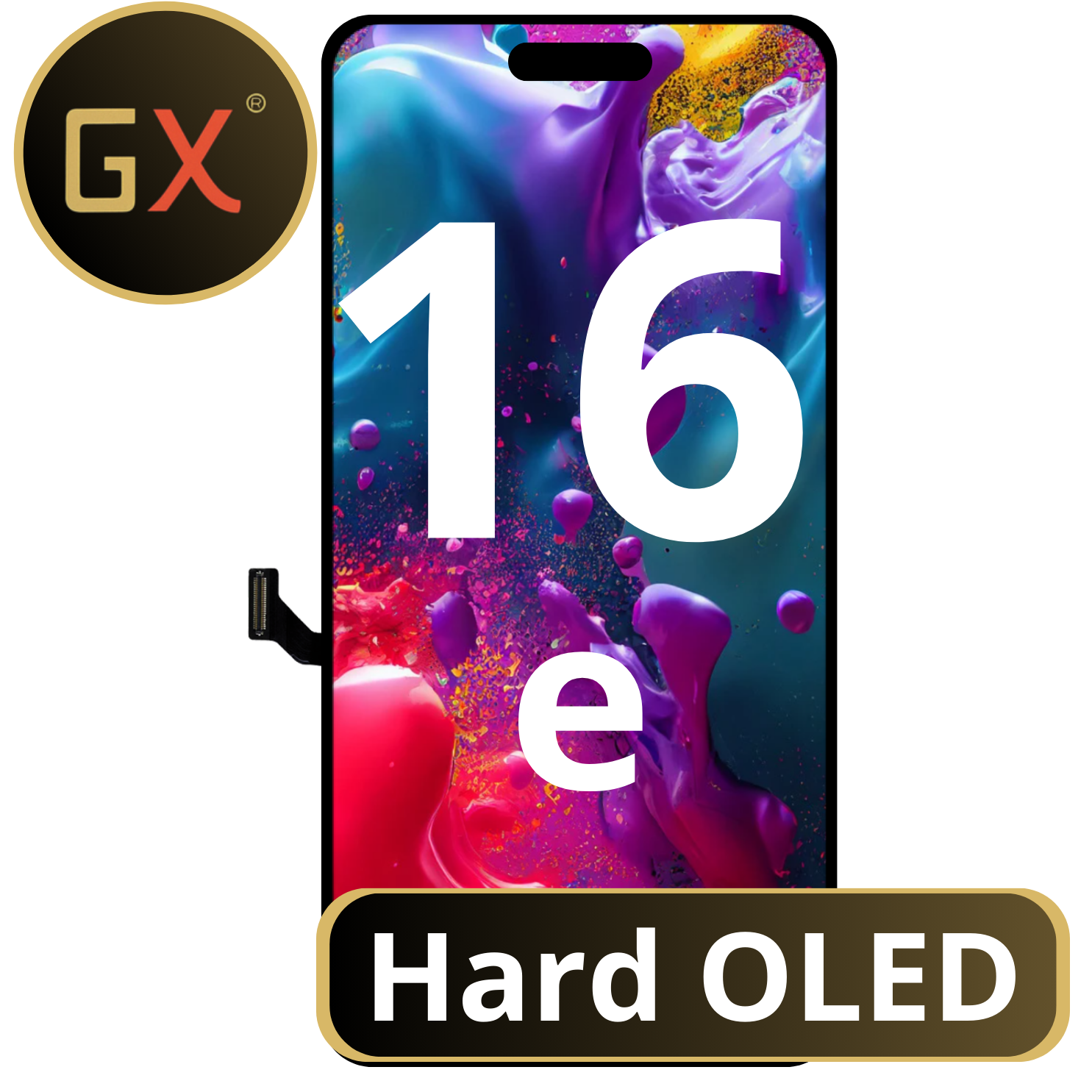 Ecran Display iPhone 16E, 16 e, GX Oled, Hard oled