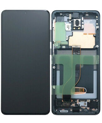 Ecran Display Samsung Galaxy S20 Plus G985F G986 Negru, OLED Compatibil