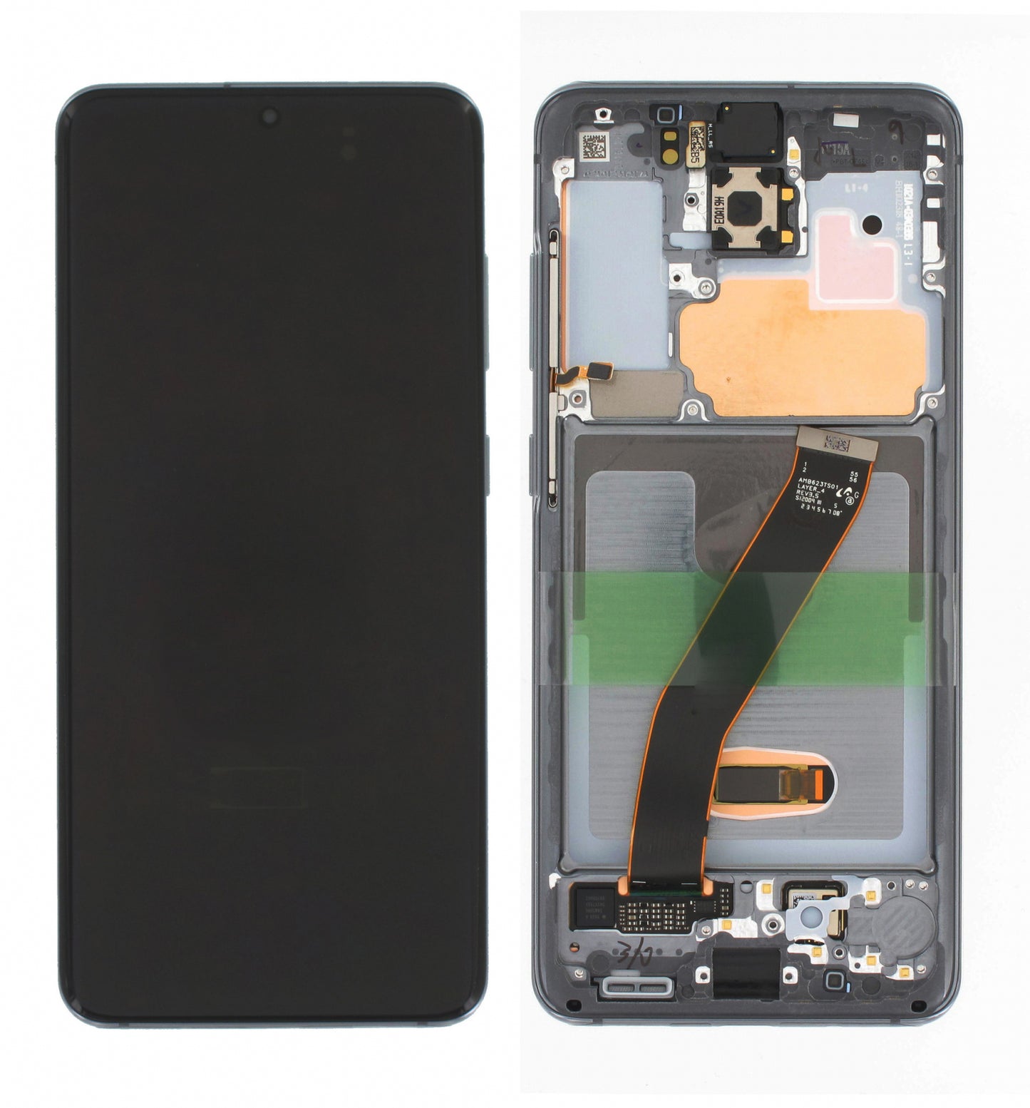 Original Display Samsung Galaxy S20 SM-G981 G980 G981 Grey GH82-22131A ecran