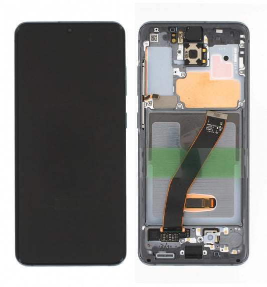 Original Display Samsung Galaxy S20 SM-G981 G980 G981 Grey GH82-22131A ecran