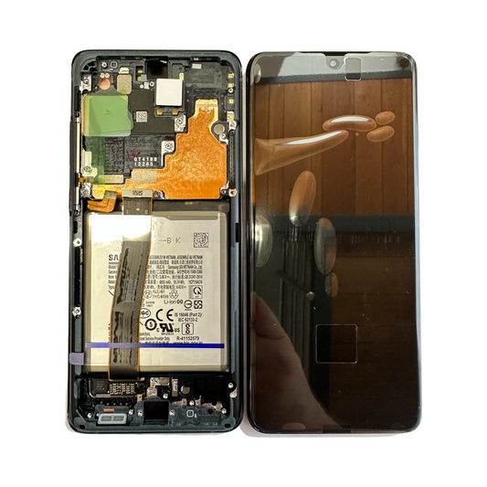 Ecran Display Samsung Galaxy S20 Ultra G988, Black cu ACUMULATOR
