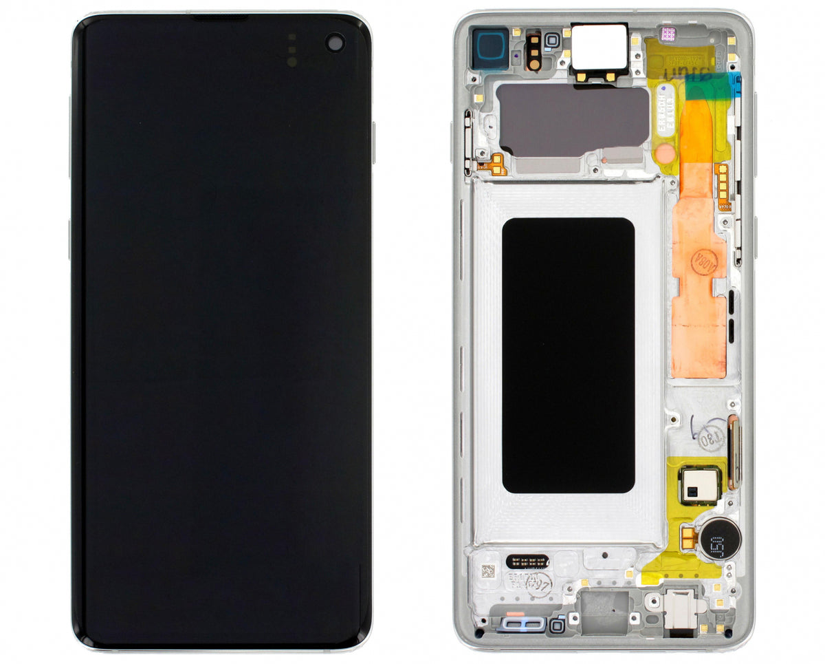 Ecran Display Samsung S10 G973 Alb, GH82-18835B H