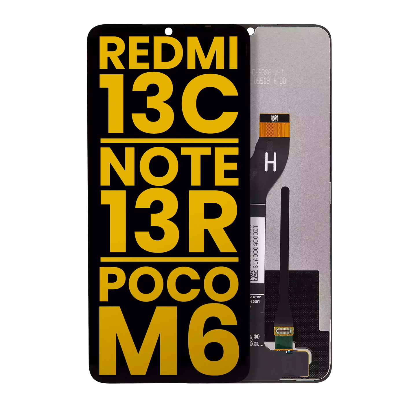 Ecran   Display Xiaomi Redmi 13C 5G   13R   Poco M6 5G (Refurbished)