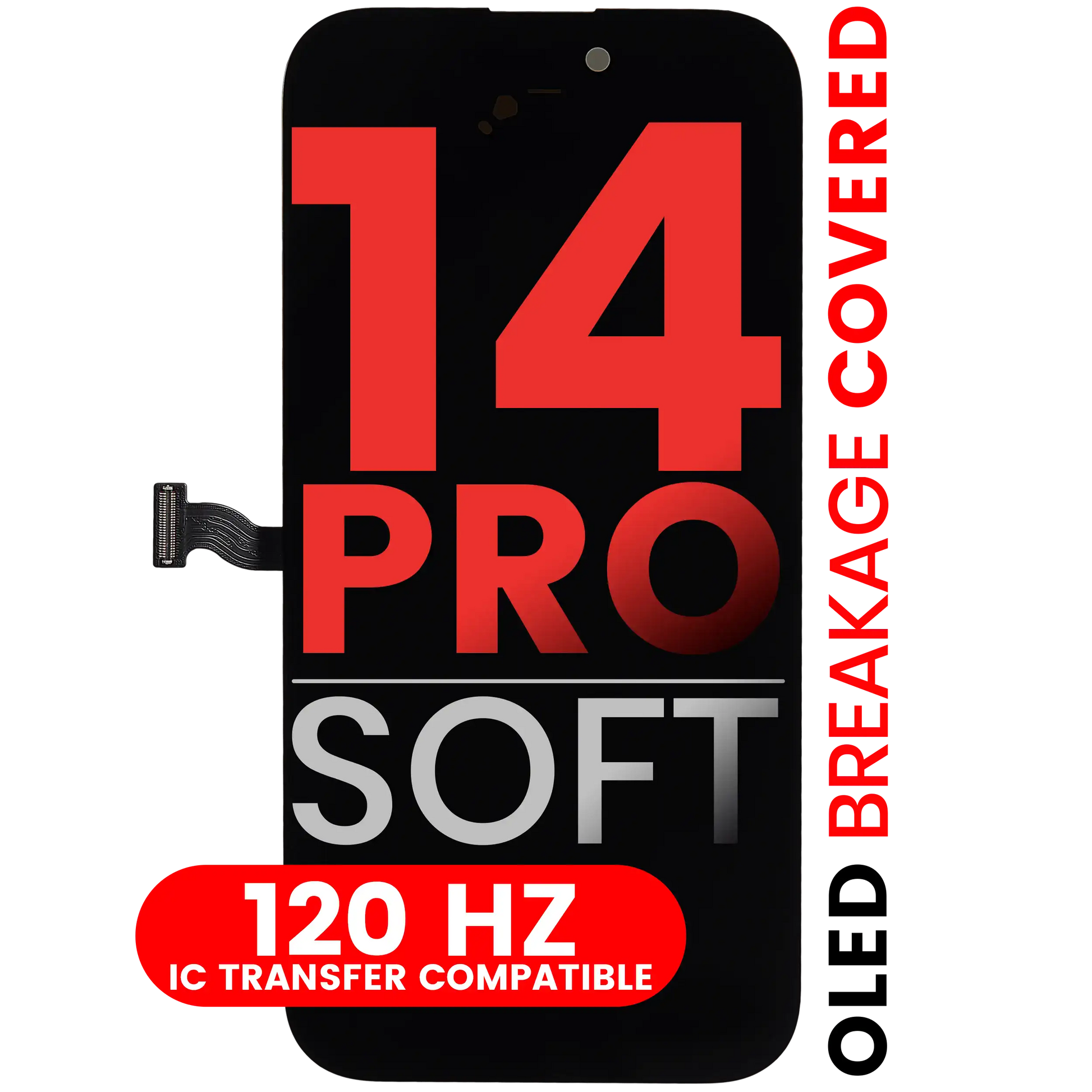 Ecran   Display iPhone 14 Pro Soft OLED 120Hz Premium XO7