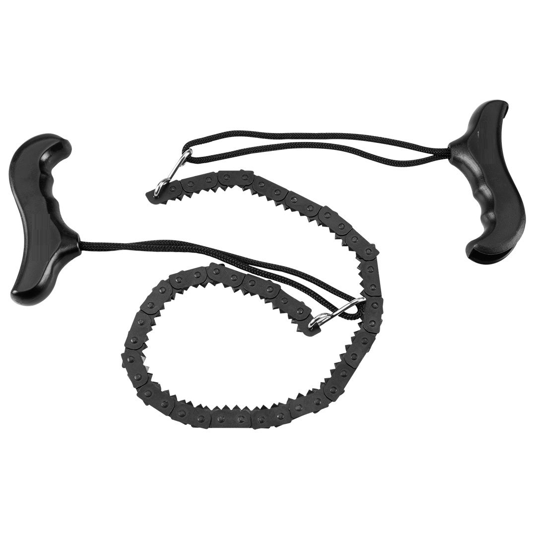 Ferăstrău Manual Tip Drujbă cu Lanț 53 cm   Fierăstrău de Supraviețuire pentru Camping și Bushcraft