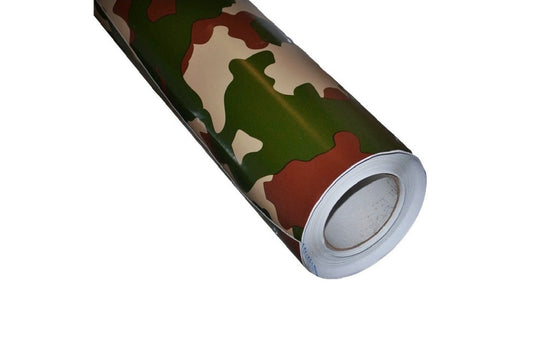 Folie Colant ATV Camuflaj Forest 1x1,5m Anti-Bule - Can-Am, CFMOTO, Polaris, Segway