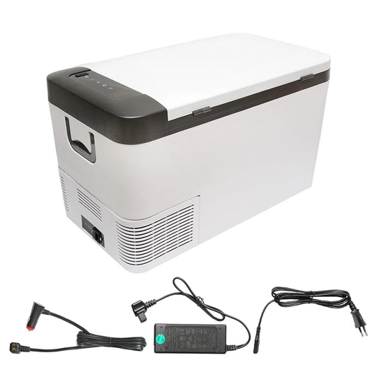Frigider Auto cu Compresor 25L, Smart Bluetooth, 12V 24V 220V, Racire -20 C, Mod ECO