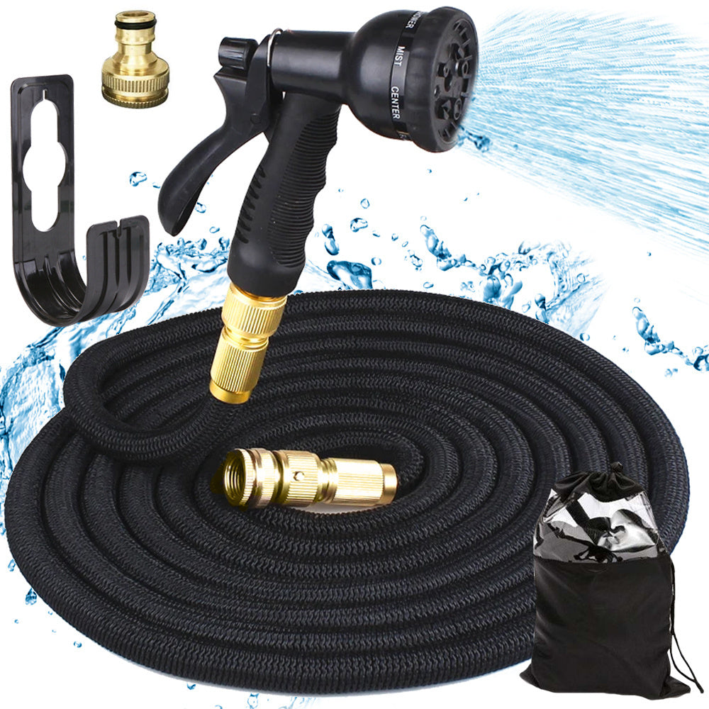 Furtun de gradina 15m Auto extensibil, cuplaje extensibile carlig pistol