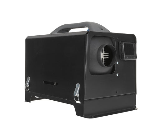 Incalzitor stationar, sirocou 12V, Incalzitor aer pe motorina, 8KW,cu Telecomanda, Negru, incalzitor pe motorina,