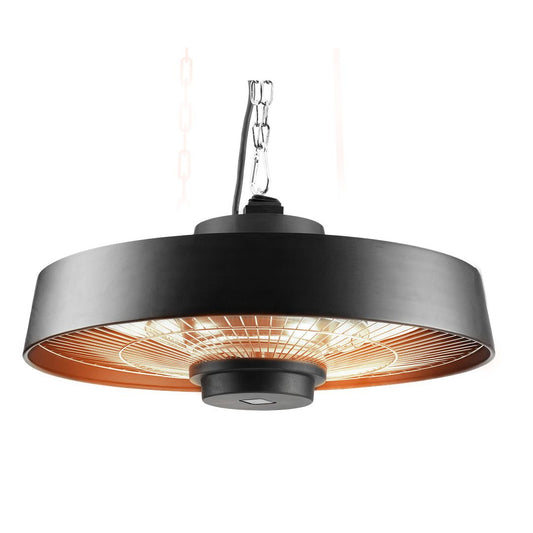 Incalzitor cu montare pe tavan 2000W, fara telecomanda, cu intrerupator, IP44, lampa cu halogen   Incalzitor terasa