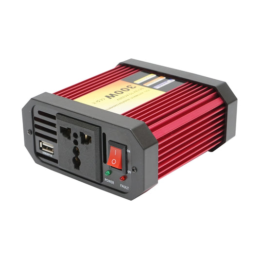 Invertor tensiune 12V-220V 300W cu USB Breckner Germany, invertor auto 220v