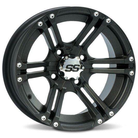 Jantă ATV Can-Am ITP SS212 R12 12x7 4x136   4x137 Offset 5+2 Negru Mat