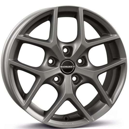 Jante Aliaj Dacia Duster 3 BORBET Y R16 6.5J 5x114.3 ET32 Matt Titan