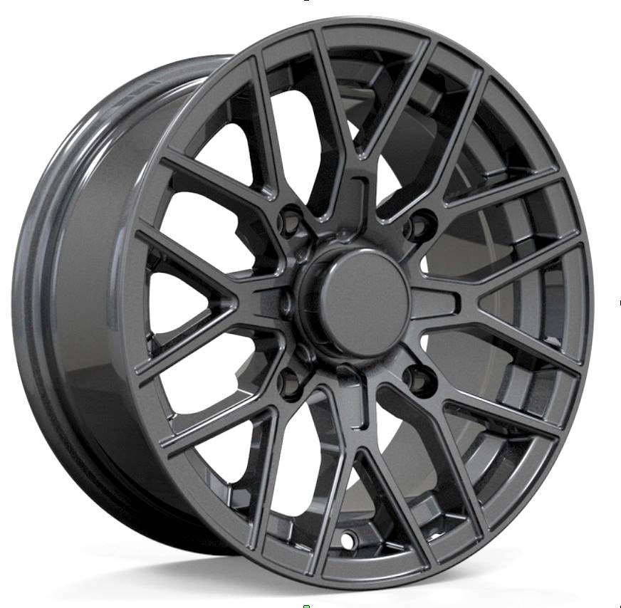 Jante CF MOTO R12, Jantă ATV Aluminiu 12x7 4x110 4+3 Negru Mat