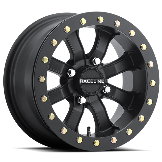 Jante CFMOTO Raceline Black Mamba Beadlock 14x7 R14 4x110 +30mm Neagră ATV