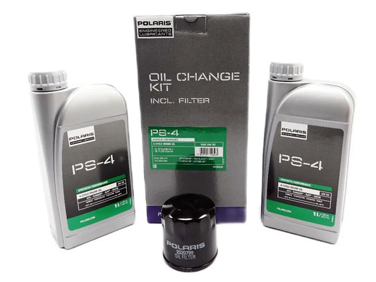 Kit revizie Ulei Motor PS-4 Polaris Synthetic si Filtru ulei , SAE 5W-50, 2520799