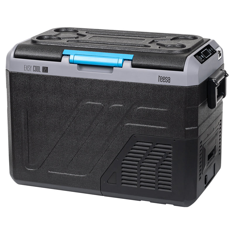 Ladă frigorifică auto cu compresor 32 Litri 12V 24V 230V, Congelare -22 C, USB, LED, Eco, Camping și Autorulotă