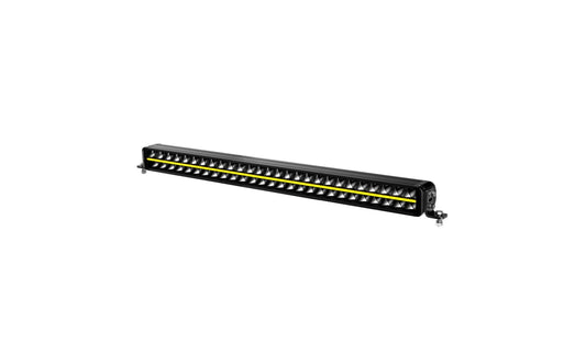 Ledbar offroad 80cm DualRow cu Lumina pozitie alba sau galbena   5700k 23000Lm (54 Led Osram x 5W) 270-300W   Bara Led  Proiector Led