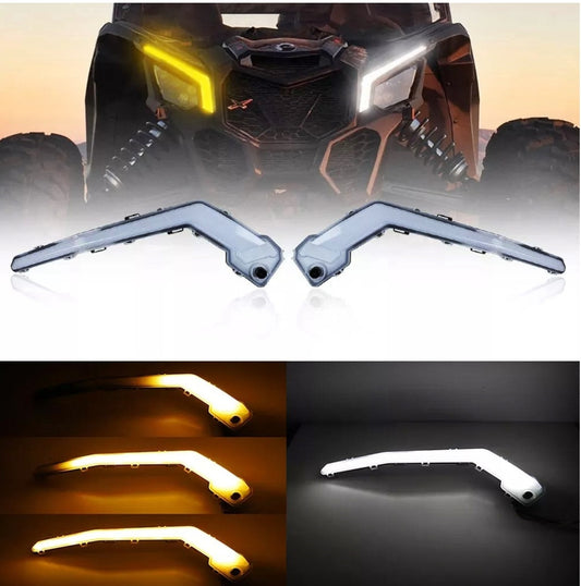 Lumini pozitie cu semnalizare compatibile Maverick X3, Can Am, Faruri, pozitii