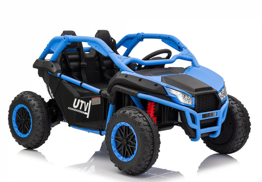 Masina copii UTV electric electric copii, Dune-Buggy SPORT, cu 2 locuri, 800W, 24V 10Ah, premium, negru