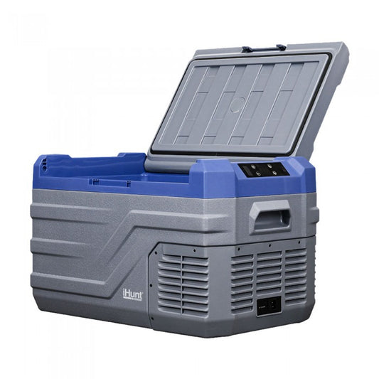 Lada frigorifica portabila iHunt Bro Freezer NL30, 12v auto + 220v casa cu compresor