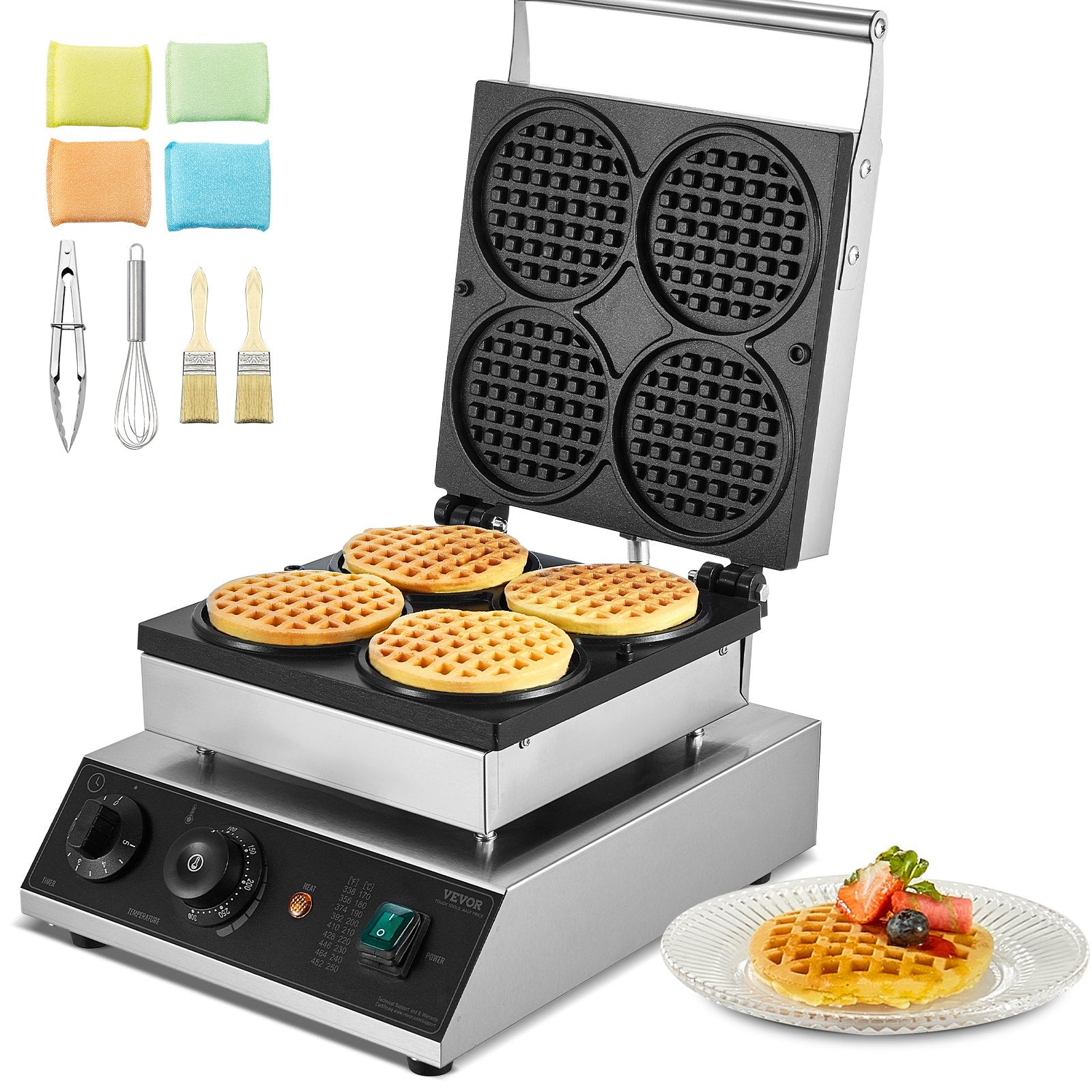 Masina de facut Wafle Waffle , profesionala , horeca, 1750w, vafe