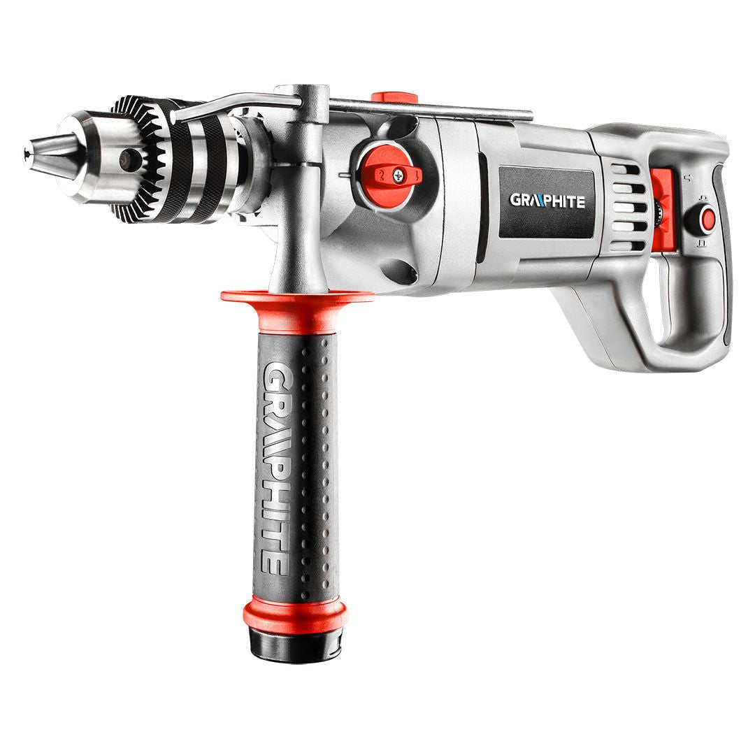 Masina de gaurit cu percutie, 1050W, mandrina 3-16 mm GRAPHITE