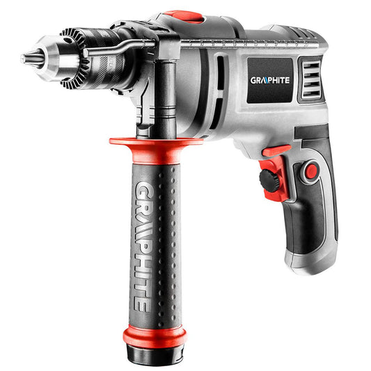 Masina de gaurit cu percutie 550 W, mandrina cu cheie 13 mm, BMC GRAPHITE