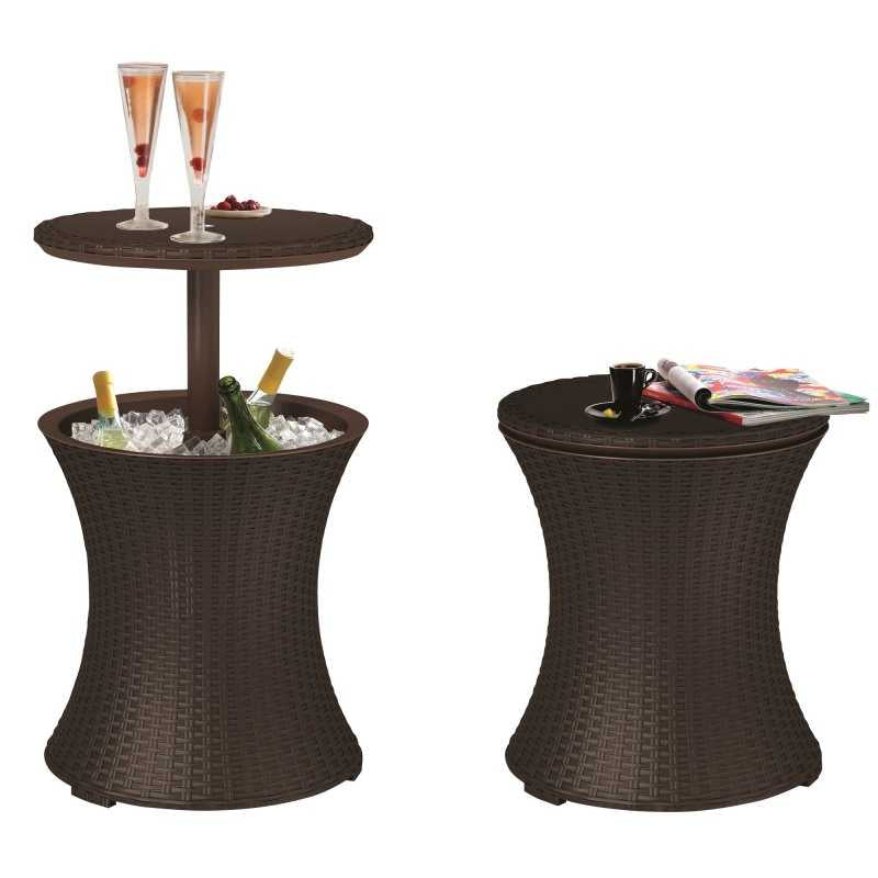 Mini bar gradina ratan maro Keter Pacific Cool Bar -