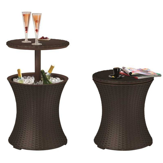 Mini bar gradina ratan maro Keter Pacific Cool Bar -