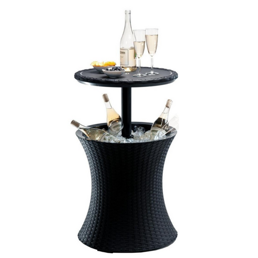 Mini bar gradina ratan antracit Keter Pacific Cool Bar