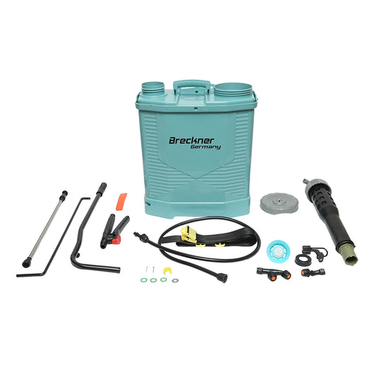 Pompa de stropit vermorel, manual cu rezervor 18L, 3 duze interschimbabile Breckner Germany