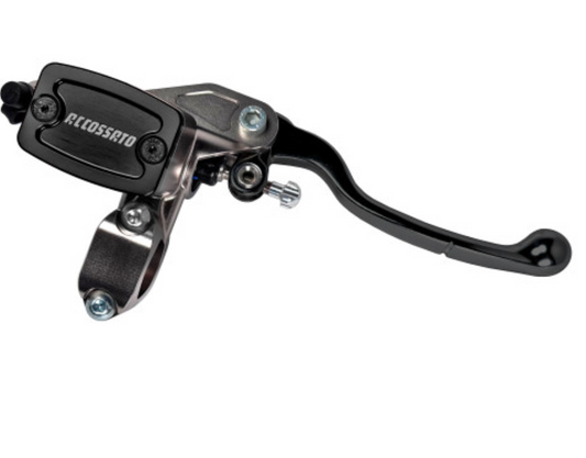 Pompa frână axială Accossato CY014 13,5 mm cu rezervor integrat - Offroad, Moto, ATV