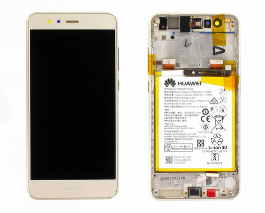 Display Huawei P10 Lite original cu baterie GOLD