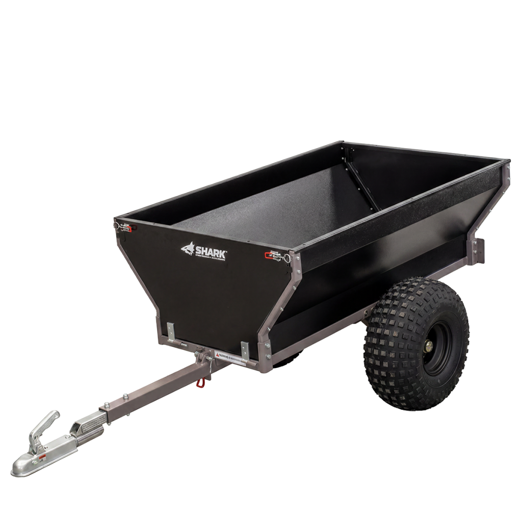 Remorcă ATV   UTV premium Shark Wood 550 - Basculabilă, sarcină 500 kg