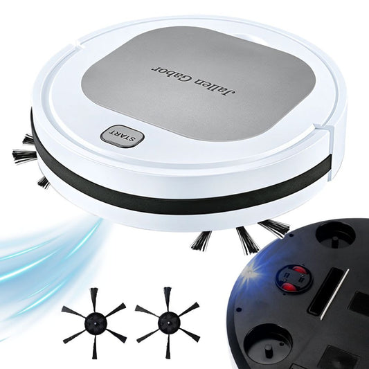 Robot Aspirator Automat Wireless cu Functie Mop   Curatare Inteligenta   Autonomie 90 Min   Incarcare USB   Pentru Parchet, Gresie si Laminat