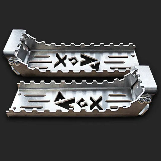 Scarite atv Set 2 suporturi antiderapante picioare ATV, pentru platforme, 203   76 mm