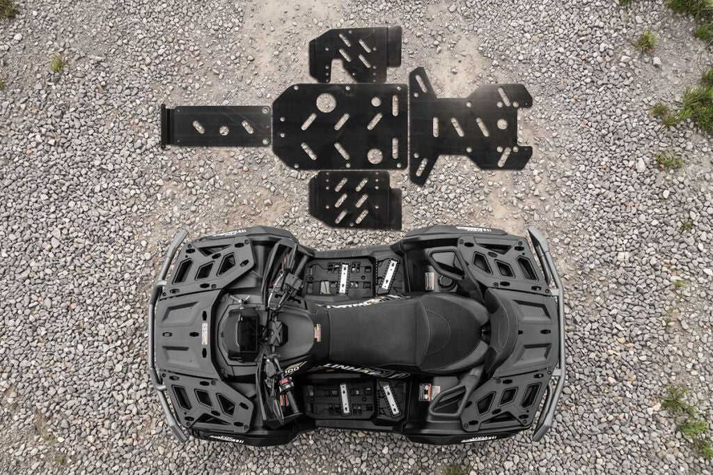 Scut HDPE Linhai Landforce 1000L - Protecție Șasiu ATV, scut polietilenă de înaltă densitate