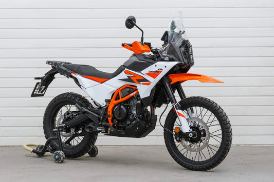Scut Motor KTM 390 Adventure 2025+ YAKK EXP - Aluminiu 4 mm, Negru